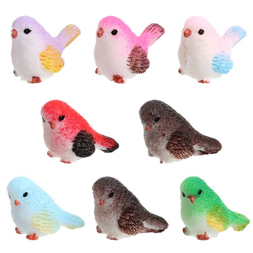 Pcs figurine oiseaux - 8,